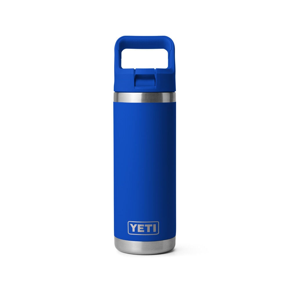YETI Rambler 18 Oz Water Bottle with Straw Cap Royal Blue - 21071507791