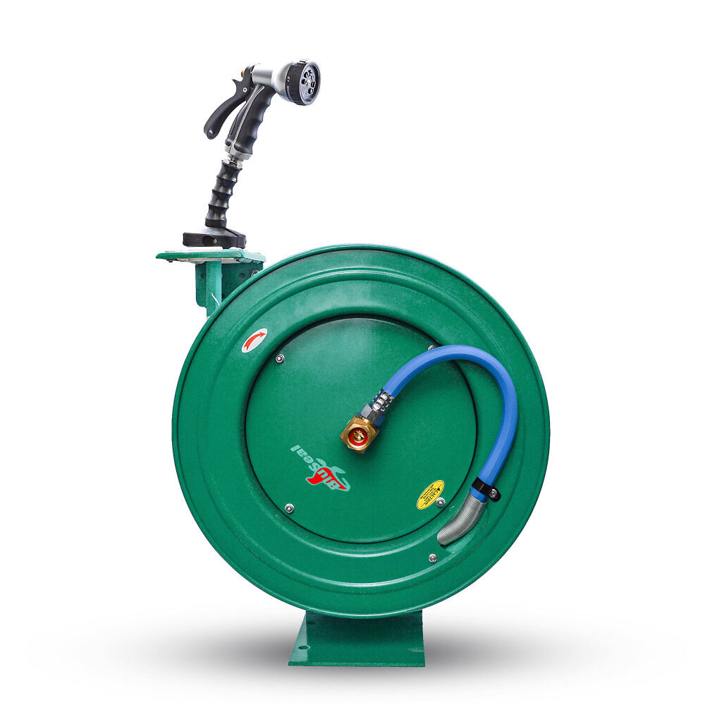 BluBird 3/4 Inch ID x 50 Ft Heavy Duty Single Arm Water Hose Reel, large image number 6