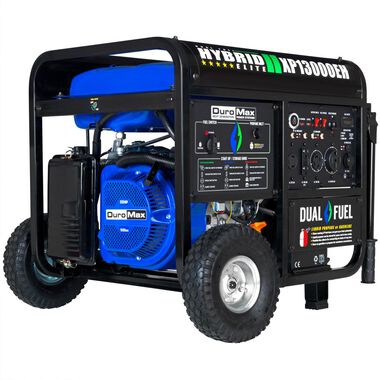 Duromax 13000-Watt Dual Fuel Hybrid Portable Generator