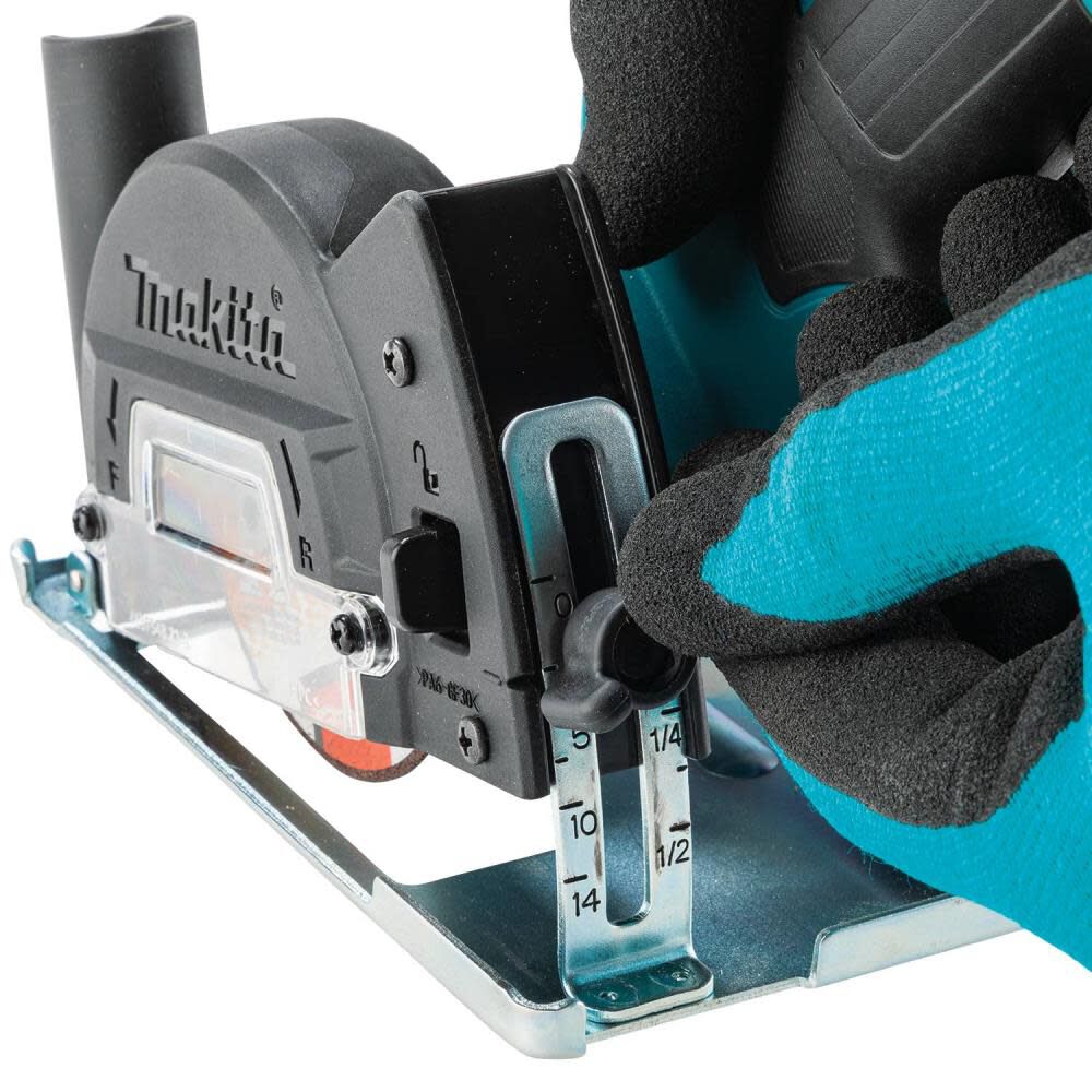 Makita 18V LXT Lithium-Ion Brushless Cordless 3 Inch Cut-Off Tool & 4Ah Lithium Ion Battery Pack Bundle, large image number 11