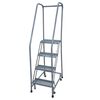 Cotterman Series 1000 4 Step X 26in W A3 Tread Step Ladder w/handrails, small