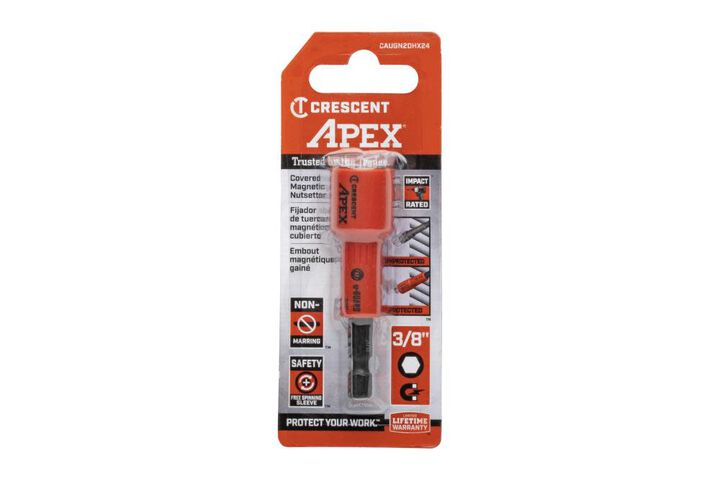 Crescent APEX 3/8in u-GUARD Covered Magnetic Nutsetter, large image number 5