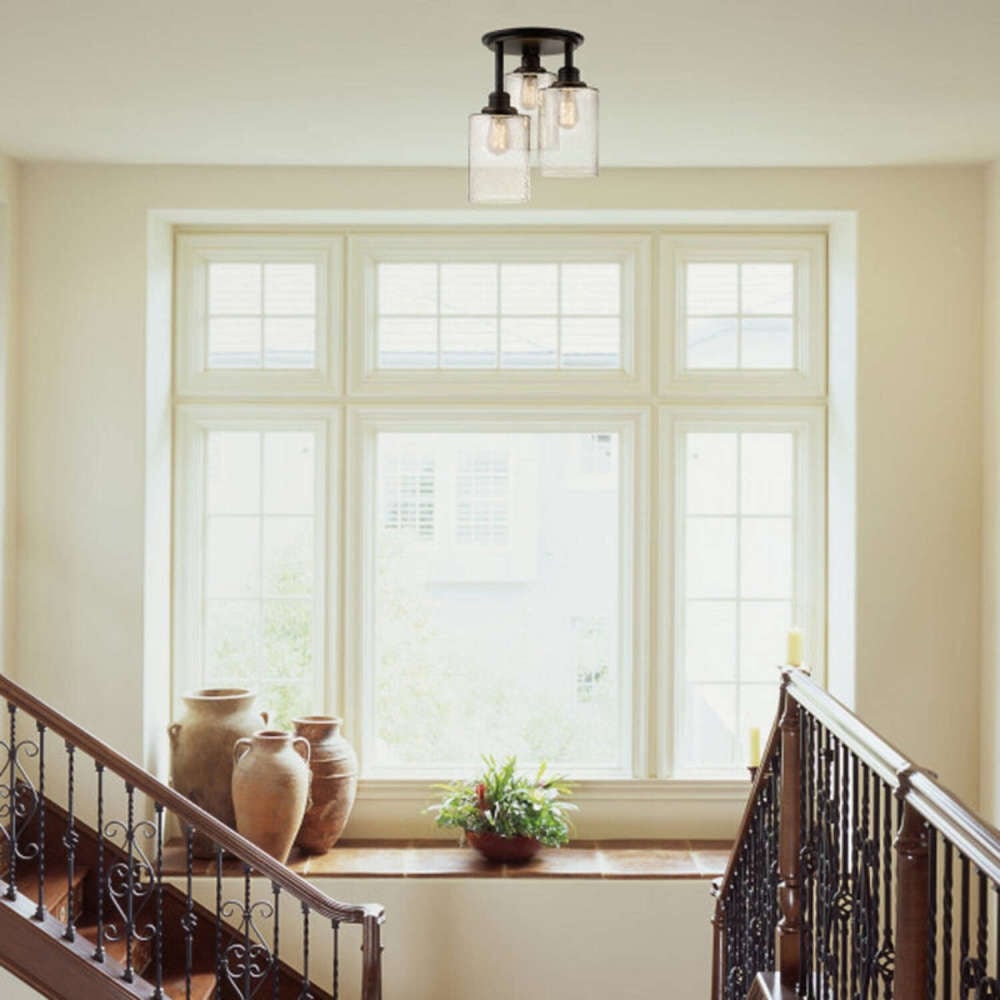 Globe Electric Annecy Ceiling Light Oil Rubbed Bronze 60W E26, large image number 5