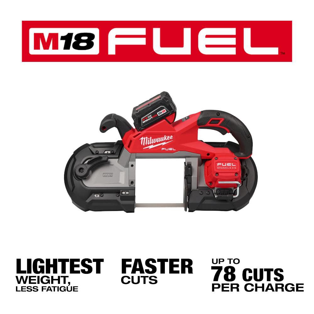 Milwaukee Promotional M18 FUEL Deep Cut Band Saw Kit, large image number 2