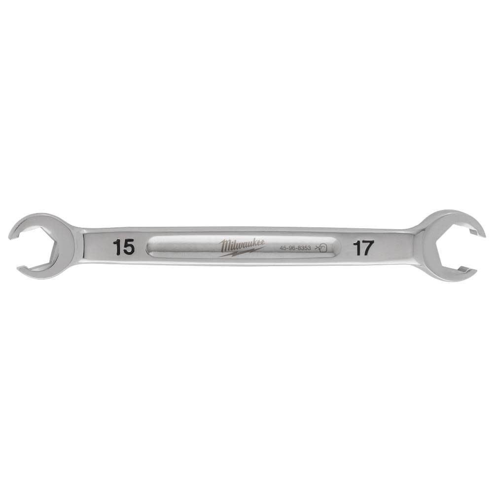 Milwaukee 15mm X 17mm Double End Flare Nut Wrench, large image number 1