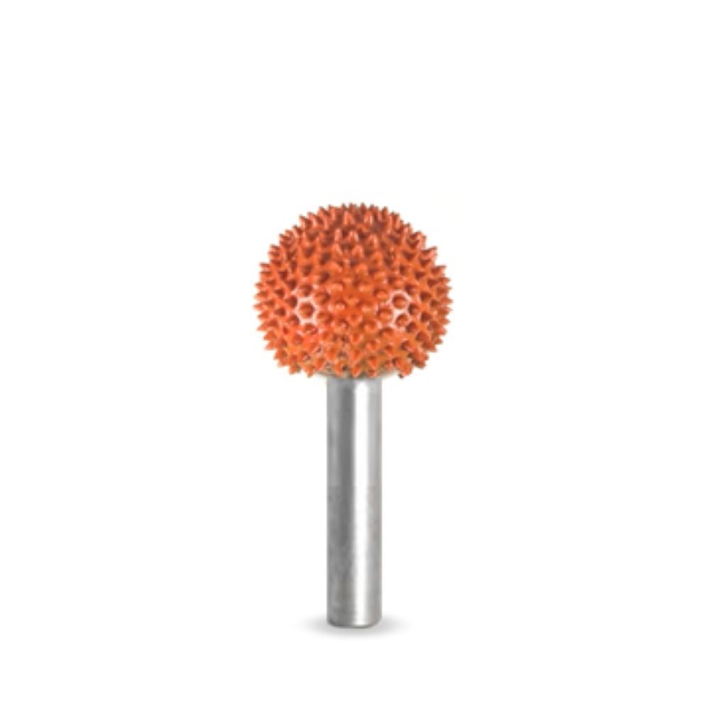 Saburrtooth 1/4in Shank Sphere 7/8in Ex-Coarse Grit, large image number 2