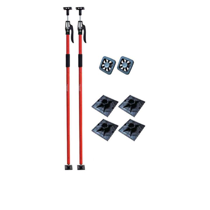 Fastcap 3rd Hand HD Support System 2 Pack Heavy-Duty Support Poles & Dust Barrier Kit