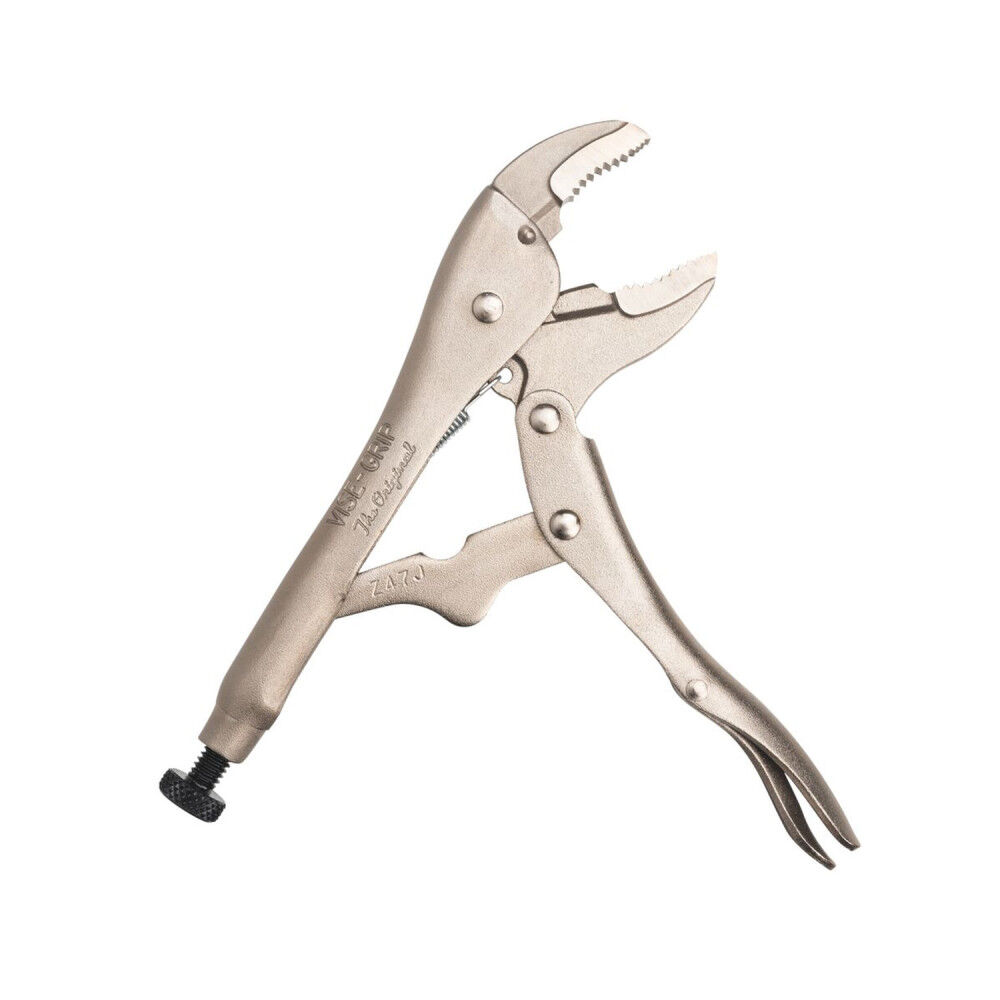 Stanley 7 Inch Curved Jaw Locking Pliers, large image number 3