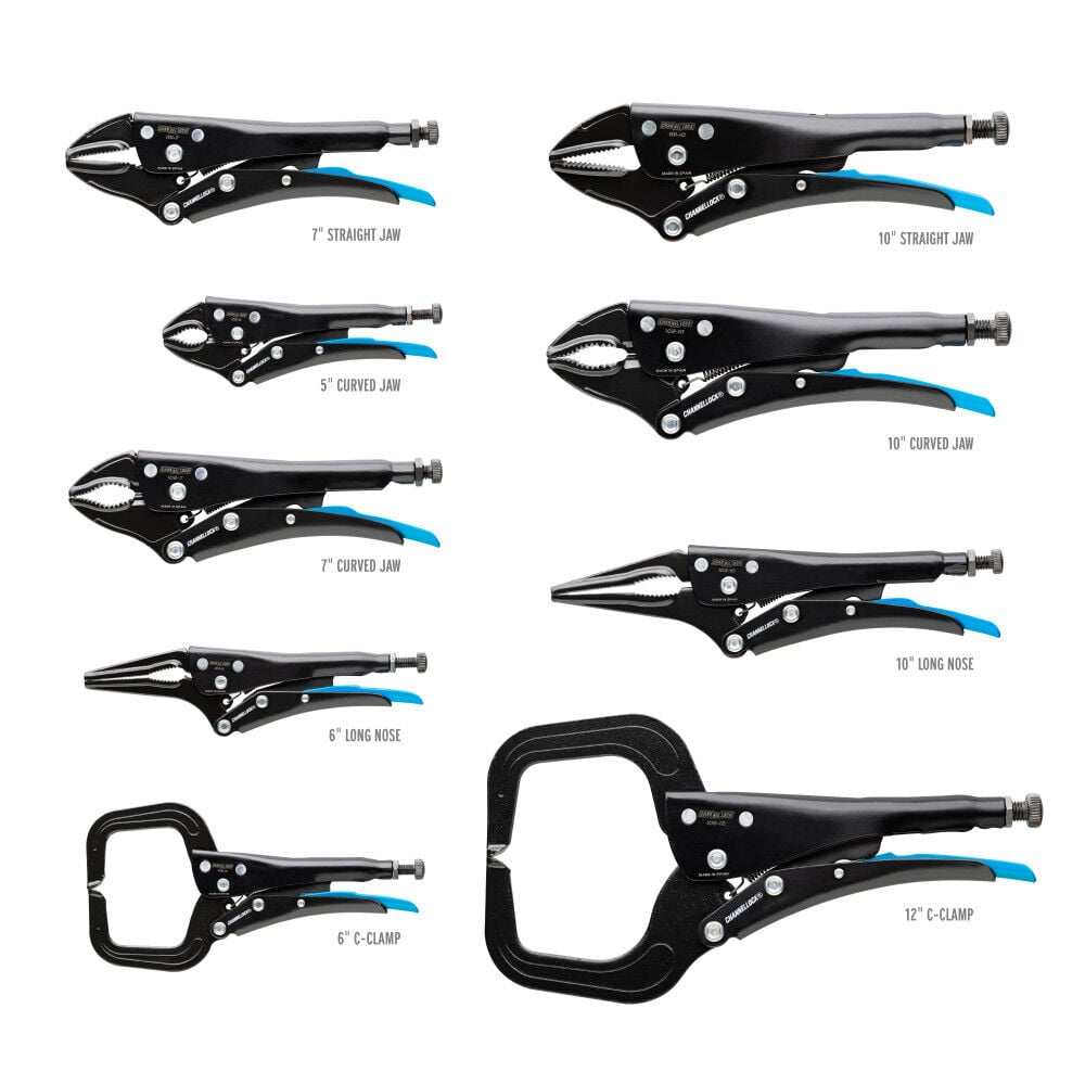 Channellock 9PC Locking Pliers Set W/Tray, large image number 5