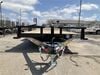 Doolittle Trailer Mfg 84in x 18' Equipment Trailer with Dove Tail 2022 Black, small