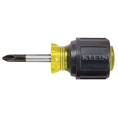 Klein Tools #2 Stubby Phillips Screwdriver 1-1/2inch, large image number 0