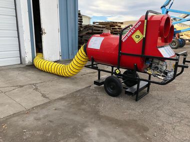 ACME TOOLS 12 In. x 25 Ft. Portable Heater Ducting 1PN-EP-HM12X25FT from  ACME TOOLS - Acme Tools