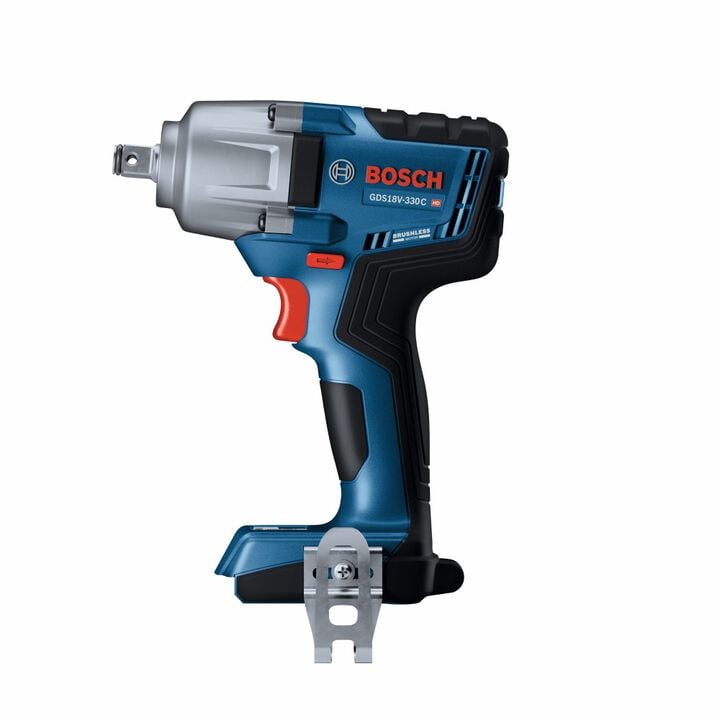Bosch 18V 1/2in Impact Wrench with Friction Ring Mid Torque and Thru Hole Connected Ready (Bare Tool), large image number 4