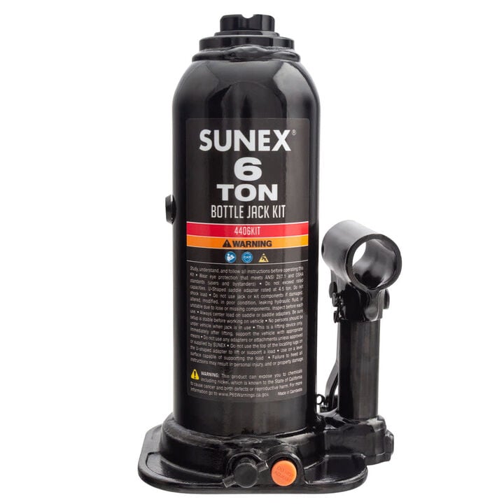Sunex 6 Ton Bottle Jack Kit with Adapters, large image number 13