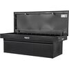 Buyers Products Company 23 Inch x 27 Inch x 71 Inch Diamond Tread Aluminum Crossover Truck Box, Gloss Black, small image number 5
