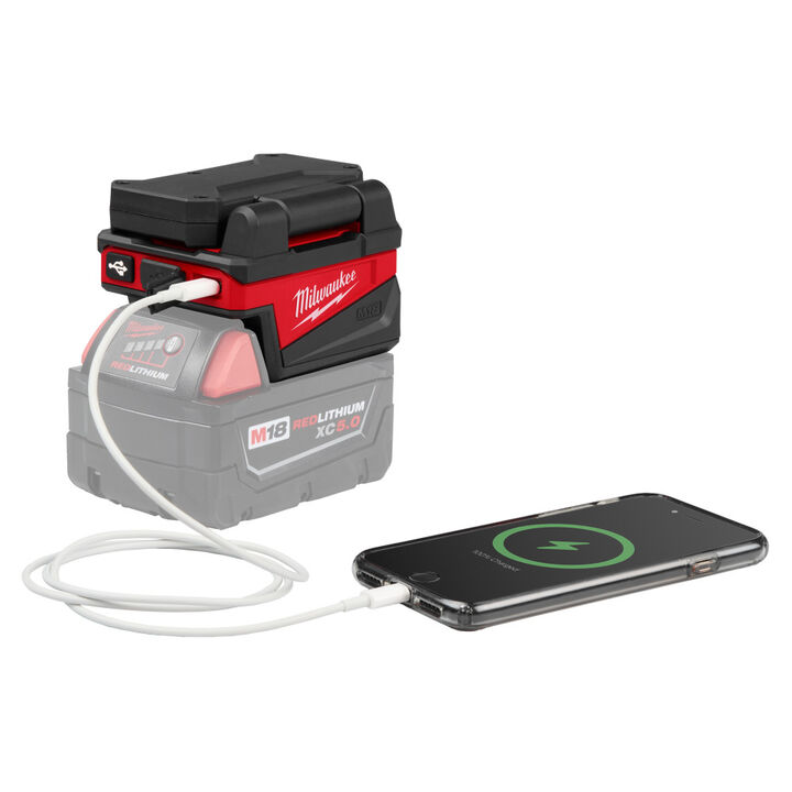 Milwaukee Promotional M18 ROVER Compact Folding Flood Light with USB Charging (Bare Tool), large image number 17