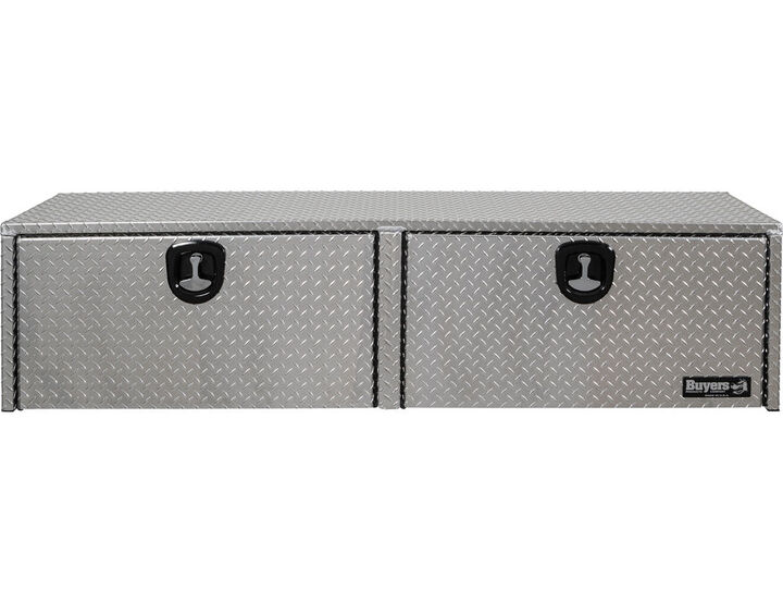 Buyers Products Company 18x16x72 Inch Diamond Tread Aluminum Topsider Truck Box, large image number 3