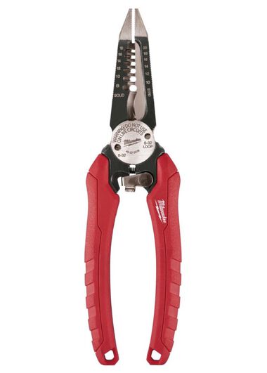 Milwaukee Electricians Combination Wire Pliers, large image number 0