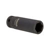 DEWALT 1/2 Drive X 11/16 6PT Deep Impact Socket, small image number 2
