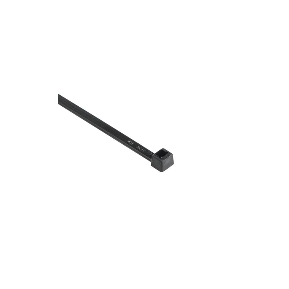 HellermannTyton PA66 Black 50 Lbs Tensile 15 in Long UL Rated Cable Tie 100qty – T50L0C2