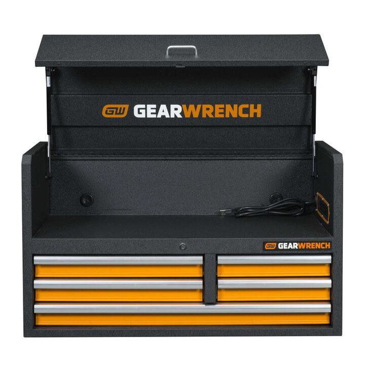 GEARWRENCH GSX Series Tool Chest 41 Inch with Rolling Tool Cabinet 41 Inch & 686pc Mechanics Hand Tool Master Set, large image number 7