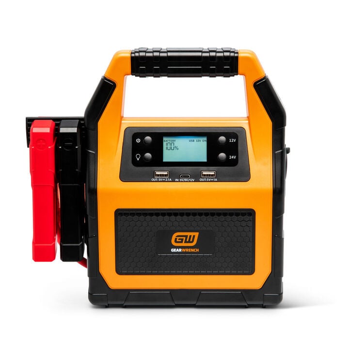 GEARWRENCH 12V/24V Lithium Battery Jump Starter and Powerbank