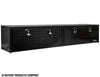 Buyers Products Company 16x13x96 Inch Gloss Black Diamond Tread Aluminum Topsider Truck Box, small image number 1