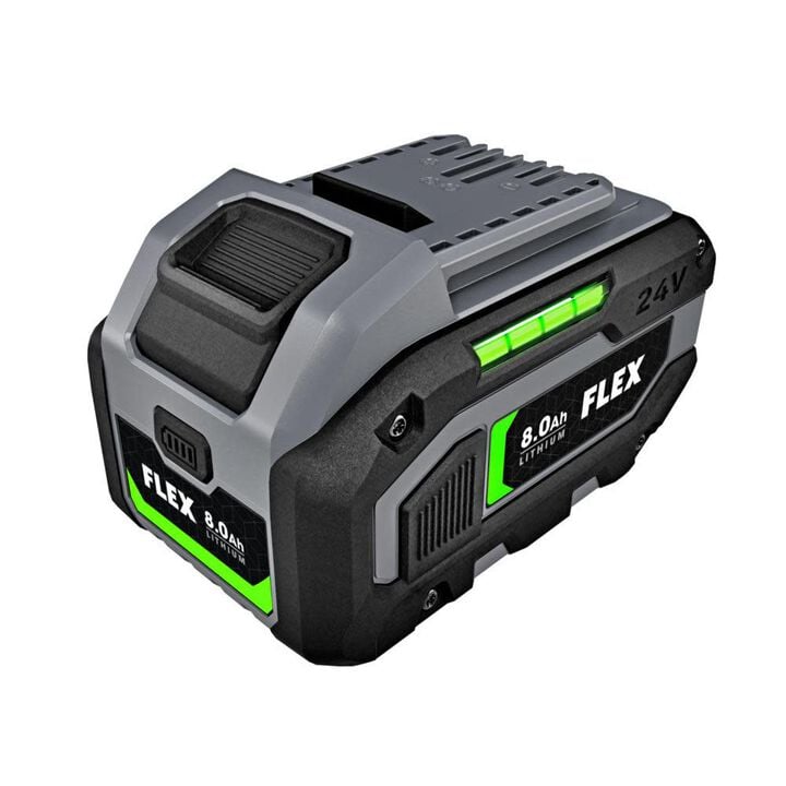FLEX 24V 8Ah Lithium Ion Power Tool Battery Pack with Fuel Indicator