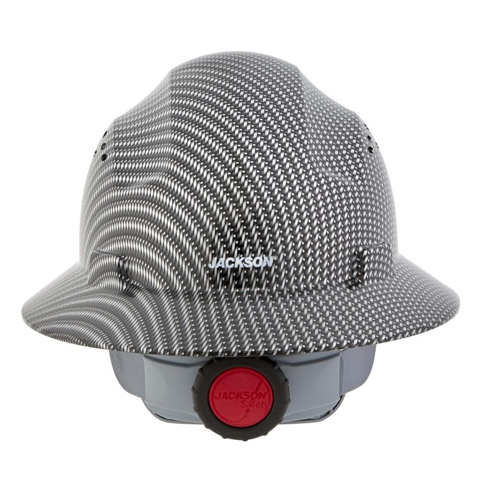 Jackson Safety Blockhead Fiberglass 4-pt Suspension Full Brim Vented Hard Hat, large image number 2