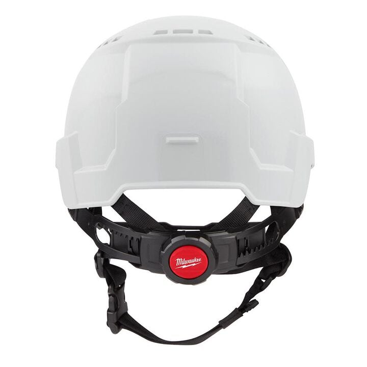 Milwaukee BOLT White Front Brim Vented Helmet Class C & Cooling Fan Bundle, large image number 2