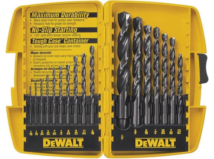 DEWALT Black Oxide Drill Bit Set, large image number 0