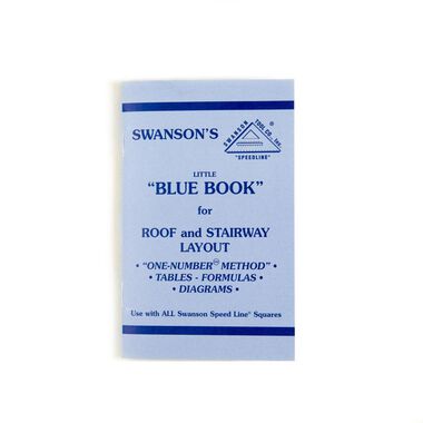 Swanson Tool Speed Square with Black Markings Blue Book, large image number 1