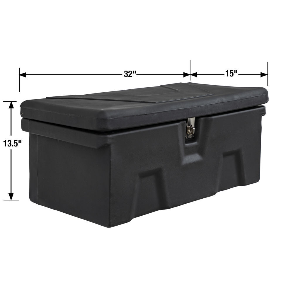 Buyers Products Company 13.5x15/9.25x32/29.5 Inch Black Poly Multipurpose Chest, large image number 7