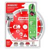 Diablo Tools 6 Inch Segmented Rim Diamond Cut-Off Disc for Masonry, small image number 2