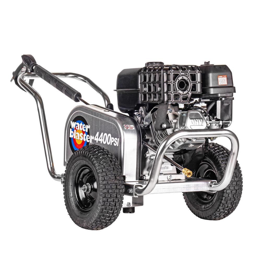 Simpson Aluminum Water Blaster 4400 PSI 4.0 GPM Gas Powered Cold Water Professional Belt Drive Pressure Washer with 5 Spray Tips, large image number 3