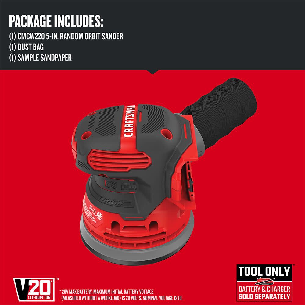 CRAFTSMAN 4 Tool Combo Kit With Two 2Ah Batteries and Charger, large image number 10