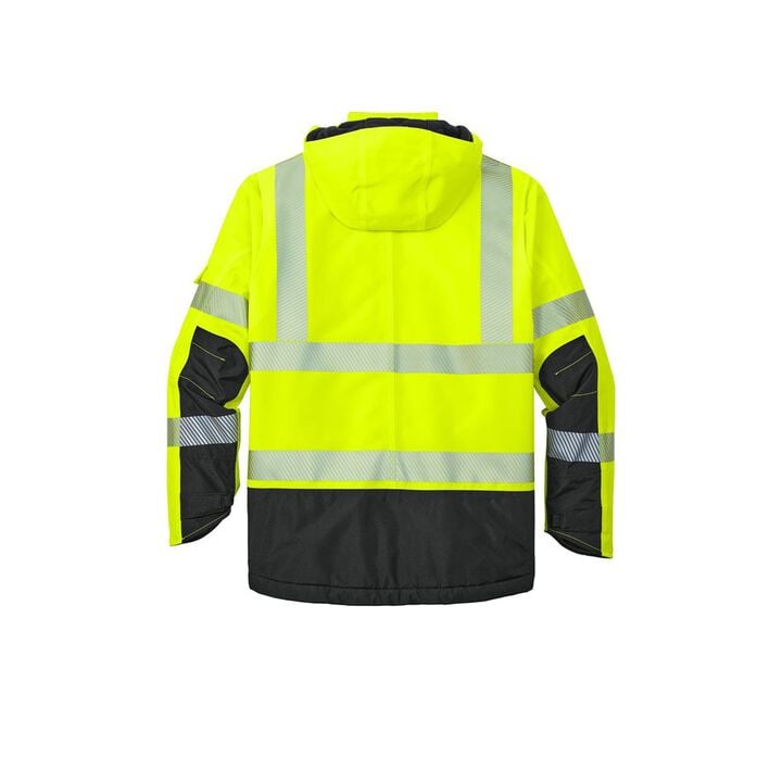 Carhartt Waterproof Class 3 Sherwood Hi-Vis Lime Jacket, large image number 5