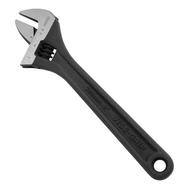 Irwin VISE-GRIP 8-in Black Oxide Adjustable Wrench