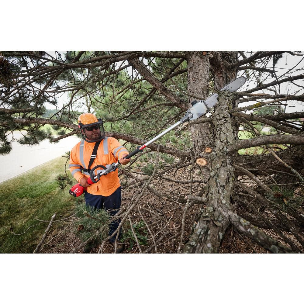 Milwaukee pole best sale chain saw