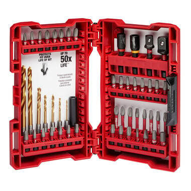 Milwaukee SHOCKWAVE 50-Piece Impact Duty Drill and Drive Set, large image number 0