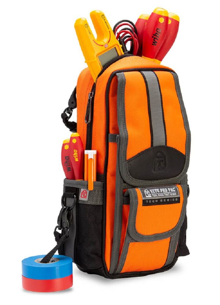 Veto Pro Pac Meter Bag Tall Hi Viz Orange, large image number 2