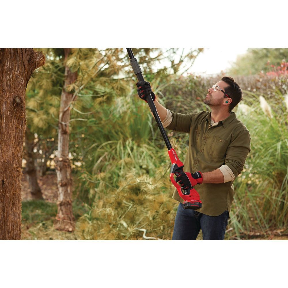 CRAFTSMAN V20 8 Inch Cordless Pole Chainsaw (Bare Tool), large image number 8