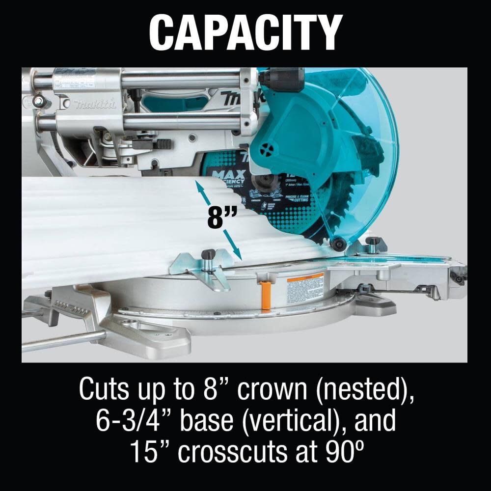 Makita 18V X2 36V LXT 12in Miter Saw Kit Laser XSL08PT Acme Tools