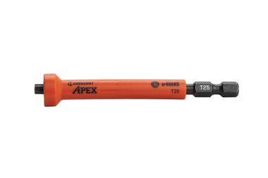 Crescent APEX T25 Torx u-GUARD Covered Impact Power Bit with Ring Magnet - 2 Pack