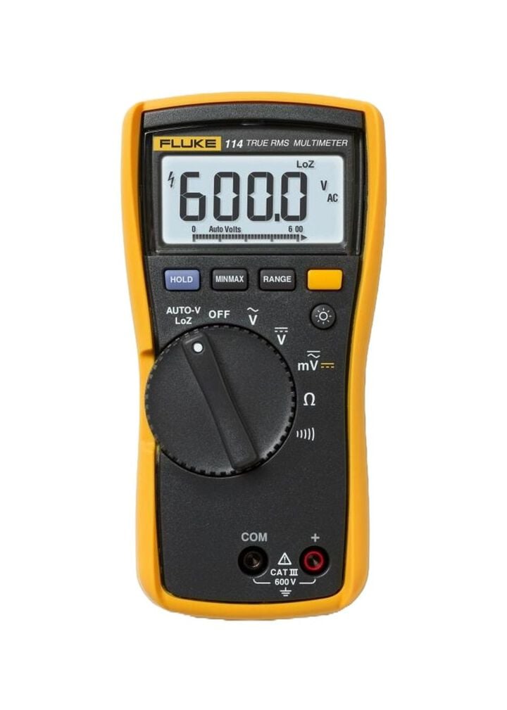 Fluke True-RMS Digital Electrical Multimeter