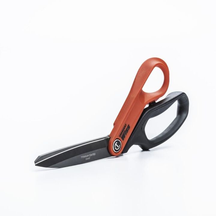 Crescent Wiss 10in Tradesman Shears Offset Right Hand Titanium Coated, large image number 2