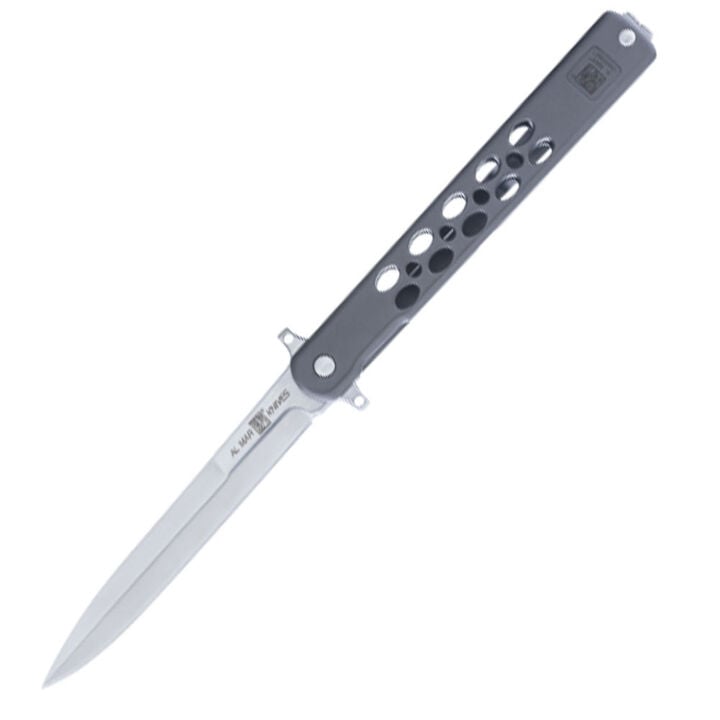 AL MAR Knives QuickSteel 3.1in Folding Knife, Steel