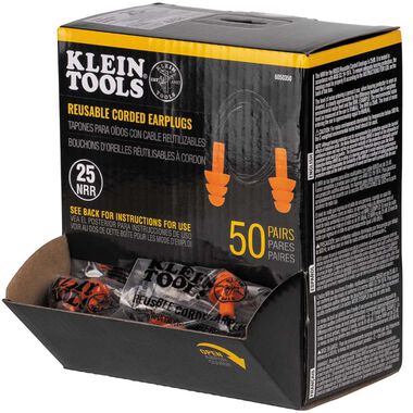 Klein Tools Corded Earplugs 50 Pairs, large image number 10