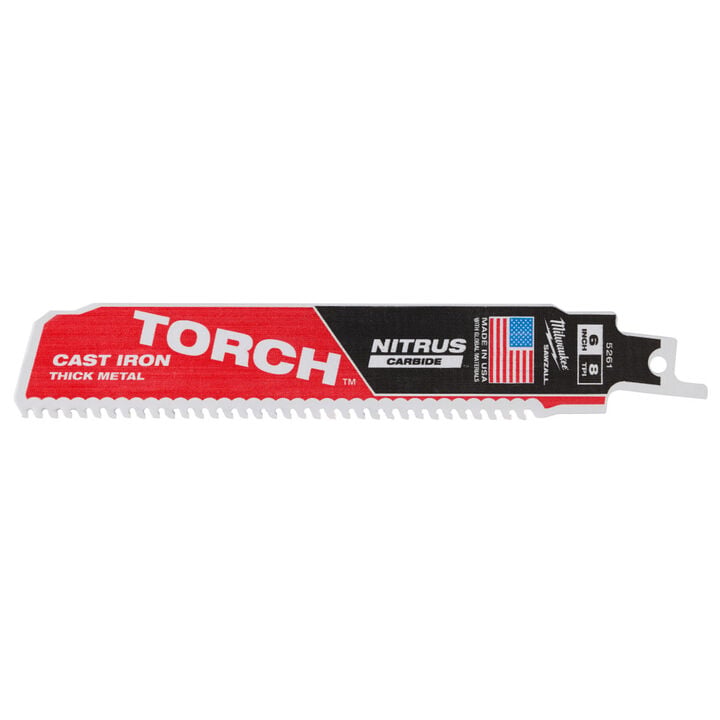 Milwaukee 6inch 7TPI The TORCH for Cast Iron with NITRUS CARBIDE 1PK, large image number 0