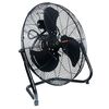 Remington 20 Inch Diameter 3-Speed Black High Velocity Floor Fan, small image number 1